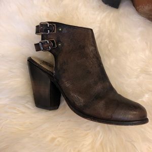Leather Freebird Booties